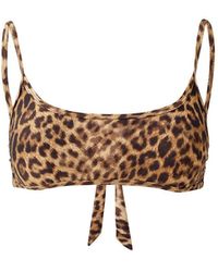 Melissa Odabash - Cassis Cheetah Bikini Top - Lyst