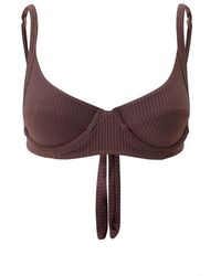 Melissa Odabash - Noto Ribbed Bikini Top - Lyst