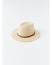 Melissa Odabash - Fedora/Tan Hat - Lyst