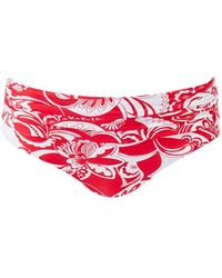 Odabash UK - Bel Air Floral Bikini Bottom - Lyst