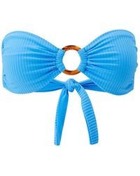 Melissa Odabash - Brisbane Ocean Ribbed Bikini Top - Lyst