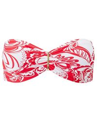 Odabash UK - Positano Floral Bikini Top - Lyst