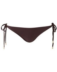 Melissa Odabash - Exclusive Cancun Ribbed Bikini Bottom - Lyst