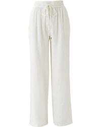 Melissa Odabash - Krissy Ivory Trousers - Lyst