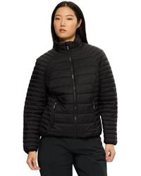 Merrell - Connie Super Lightweight Mock Neck Puffer Jacket - Lyst