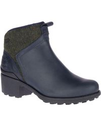 merrell chateau mid lace polar