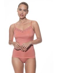 Mey - Spaghetti-Top Serie Emotion Elegance Pale Macaron - Lyst