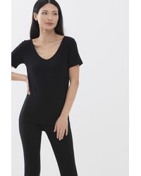 Mey - Shirt Serie Superfine Organic Schwarz - Lyst