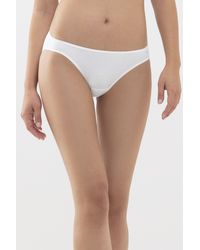 Mey - Mini-Slip Serie Cotton Pure Weiss - Lyst