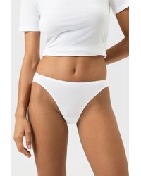 Mey - Mini-Slip Serie Superfine Organic Weiss - Lyst