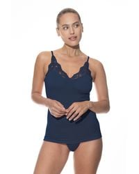 Mey - Spaghetti Top Serie Organic Cotton Deep Shadow - Lyst
