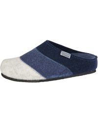 Naturläufer Pantoffel In Een Prachtige Kleurencombinatie - Blauw