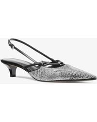 MICHAEL Michael Kors - Mk Selina Embellished Slingback Pump - Lyst