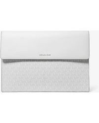 MICHAEL Michael Kors - Mk Jet Set Signature Logo Laptop Case - Lyst