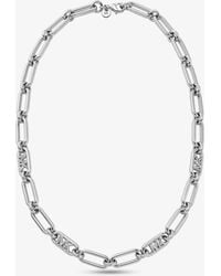 Michael Kors - Mk Precious Metal-Plated Brass Chain Link Necklace - Lyst