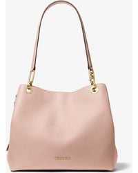 MICHAEL Michael Kors - Mk Kensington Large Pebbled Leather Tote Bag - Lyst