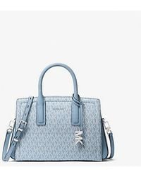Michael Kors - Laila Small Signature Logo Satchel - Lyst