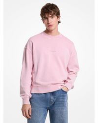 Michael Kors - Cotton Crewneck Sweatshirt - Lyst