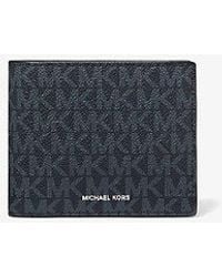 Michael Kors - Cooper Logo Billfold Wallet With Coin Pouch - Lyst