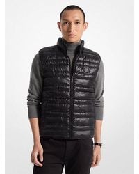 Michael Kors - Mk Reversible Quilted Vest - Lyst