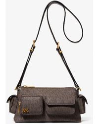 MICHAEL Michael Kors - Mk Borsa A Spalla Dakota Piccola Con Stampa Logo - Lyst