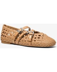 MICHAEL Michael Kors - Mk Indy Flex Woven Ballet Flat - Lyst