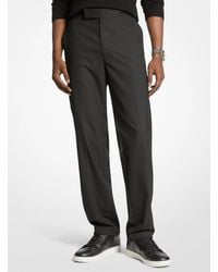 Michael Kors - Mk Pleated Tech Trousers - Lyst
