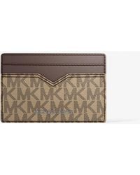 Michael Kors - Mktarjetero Hudson Con Logotipo - Lyst