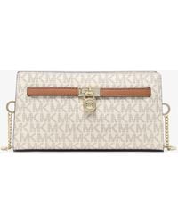 MICHAEL Michael Kors - Hamilton Moderne Extra-Small Signature Logo Convertible Crossbody Bag - Lyst