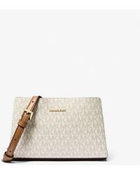 MICHAEL Michael Kors - Mk Ruthie Small Signature Logo Crossbody - Lyst