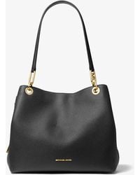 MICHAEL Michael Kors - Mk Kensington Large Pebbled Leather Tote Bag - Lyst