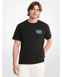 Michael Kors - Mk Saint Tropez Cotton Jersey T-Shirt - Lyst