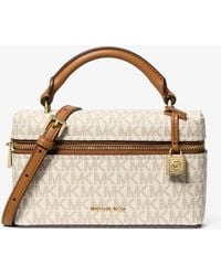 Michael Kors - Jana Extra-Small Signature Logo Convertible Crossbody Bag - Lyst