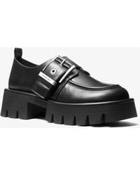 MICHAEL Michael Kors - Colby Leather Loafer - Lyst