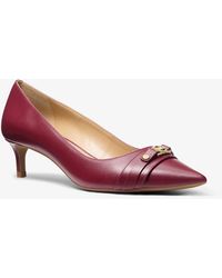 MICHAEL Michael Kors - Mk Escarpin Mandy Souple En Cuir - Lyst