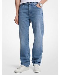 Michael Kors - Finn Straight-Fit Denim Jeans - Lyst