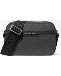 Michael Kors - Hudson Signature Logo Camera Crossbody Bag - Lyst