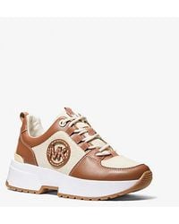 Michael Kors - Cosmo Two-tone Trainer - Lyst