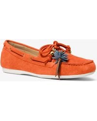 MICHAEL Michael Kors - Mk Fallon Suede Moccasin - Lyst