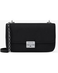 MICHAEL Michael Kors - Mk Tribeca Large Pebbled Leather Shoulder Bag - Lyst