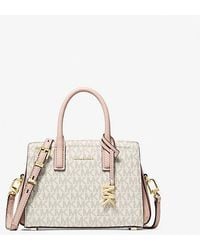 Michael Kors - Laila Extra-Small Signature Logo Crossbody Bag - Lyst