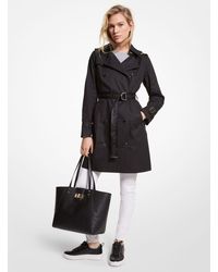 Michael kors raincoats with hoods best sale