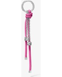 Michael Kors - Tone And Speckled Cord Bag Charm - Lyst