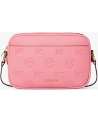 Michael Kors - Jet Set Travel Large Logo Debossed Camera Crossbody Bag - Lyst