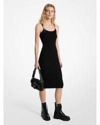 MICHAEL Michael Kors - Mk Abito A Canotta Midi - Lyst