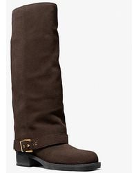 MICHAEL Michael Kors - Colby Suede Boot - Lyst