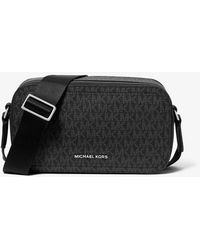 Michael Kors - Mk Borsa A Tracolla Hudson Con Logo - Lyst