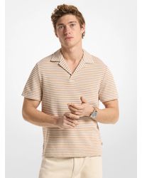 Michael Kors - Regular-fit Striped Polo Shirt - Lyst