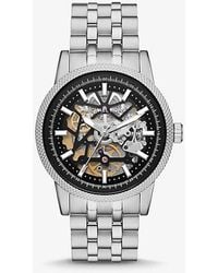 Michael Kors - Oversized Hutton-Tone Watch - Lyst