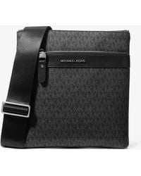 Michael Kors - Mk Hudson Signature Logo Crossbody Bag - Lyst